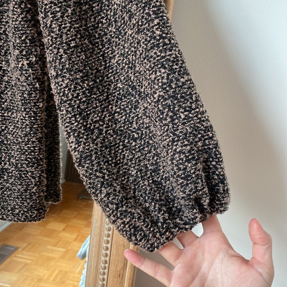 Zara lightweight and breathable brown melange knit - size Small - Picture 4 of 5